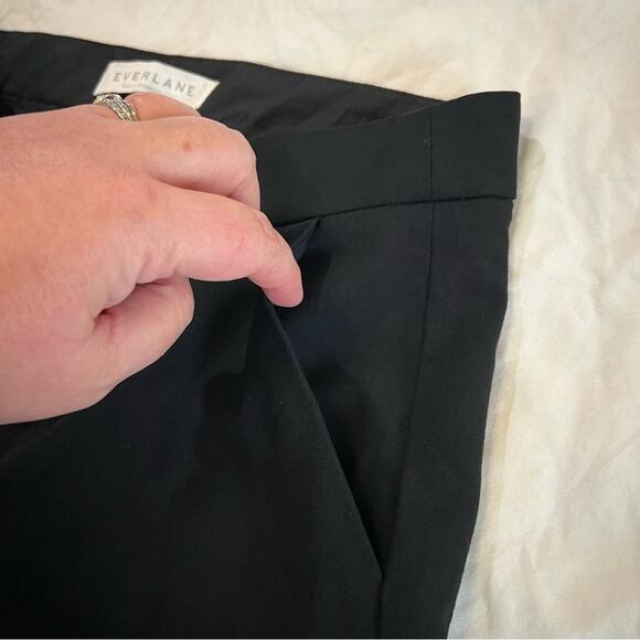 Everlane Straight Slim Ankle pant in Black size 2 - Picture 10 of 14